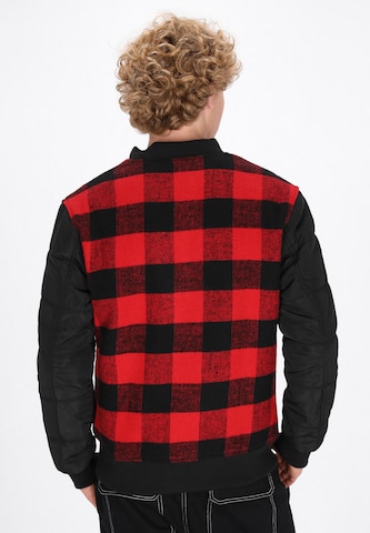 MO - Chaqueta de entretiempo en rojo