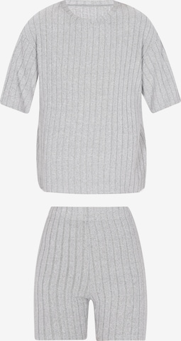 ebeezaKratke hlače za spavanje - siva boja: prednji dio