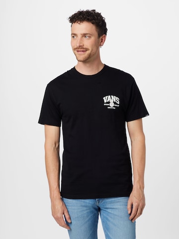 VANS - Camiseta 'Steady Rollin' en negro: frente