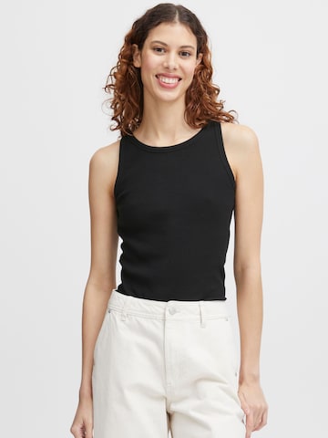 b.young Top 'Palva' in Black: front