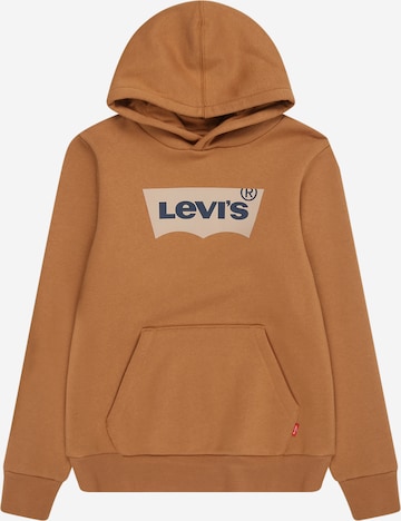 Levi's Kids Sweatshirt in Brown: front