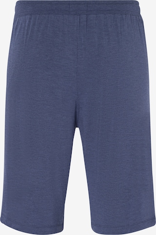 Hanro Pyjamabroek ' Casuals ' in Blauw