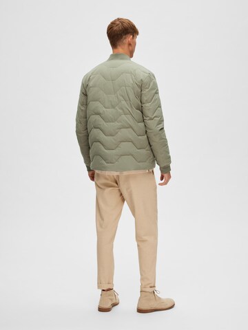 SELECTED HOMME Between-season jacket 'DECKARD' in Grey