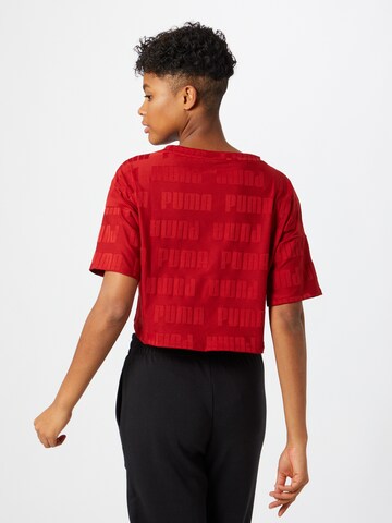 PUMA Functioneel shirt 'Train First Mile' in Rood