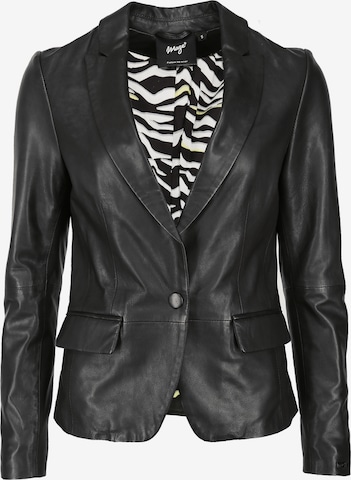 Maze Blazer in Black: front