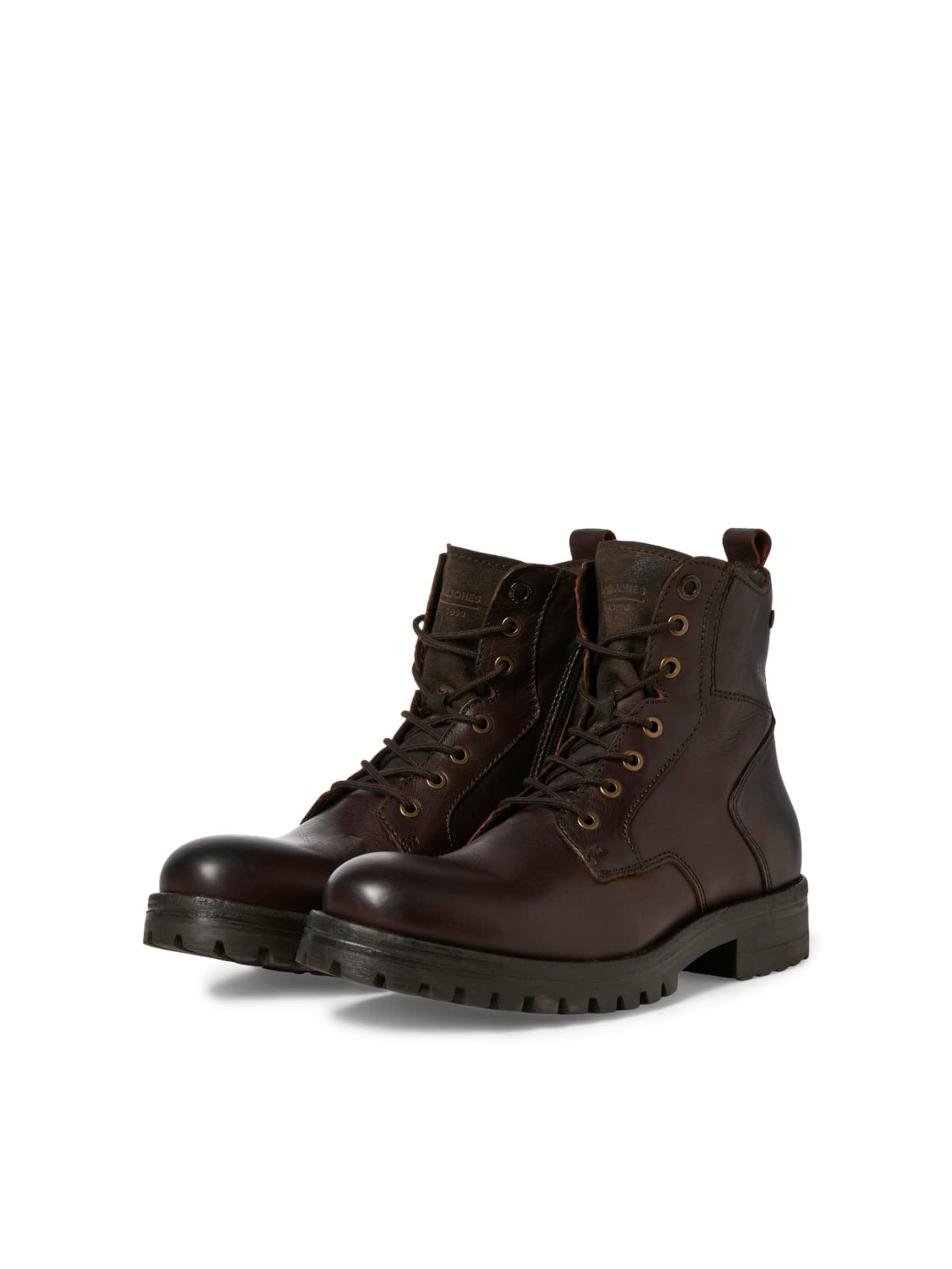 JACK & JONES Boots 'Watticus' in Bruin