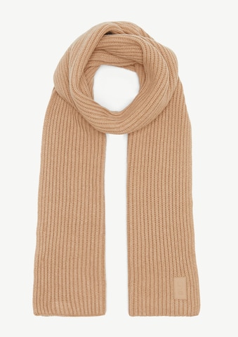 comma casual identity Scarf in Brown: front
