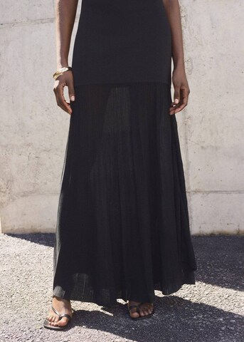 MANGO Kleid 'Fleas' in Schwarz