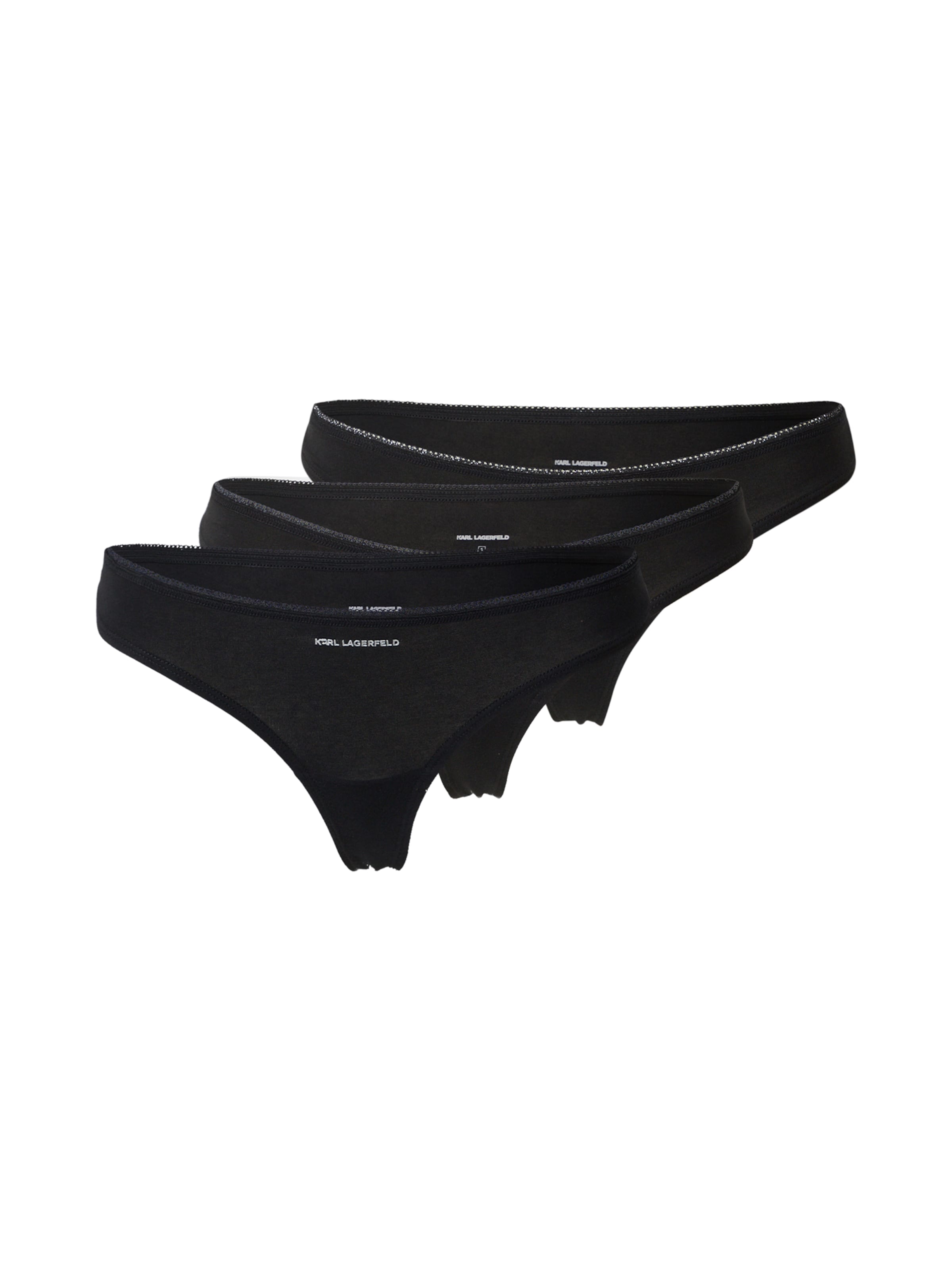 Karl Lagerfeld Стринги 'IKON' в Черный, Обзор товара