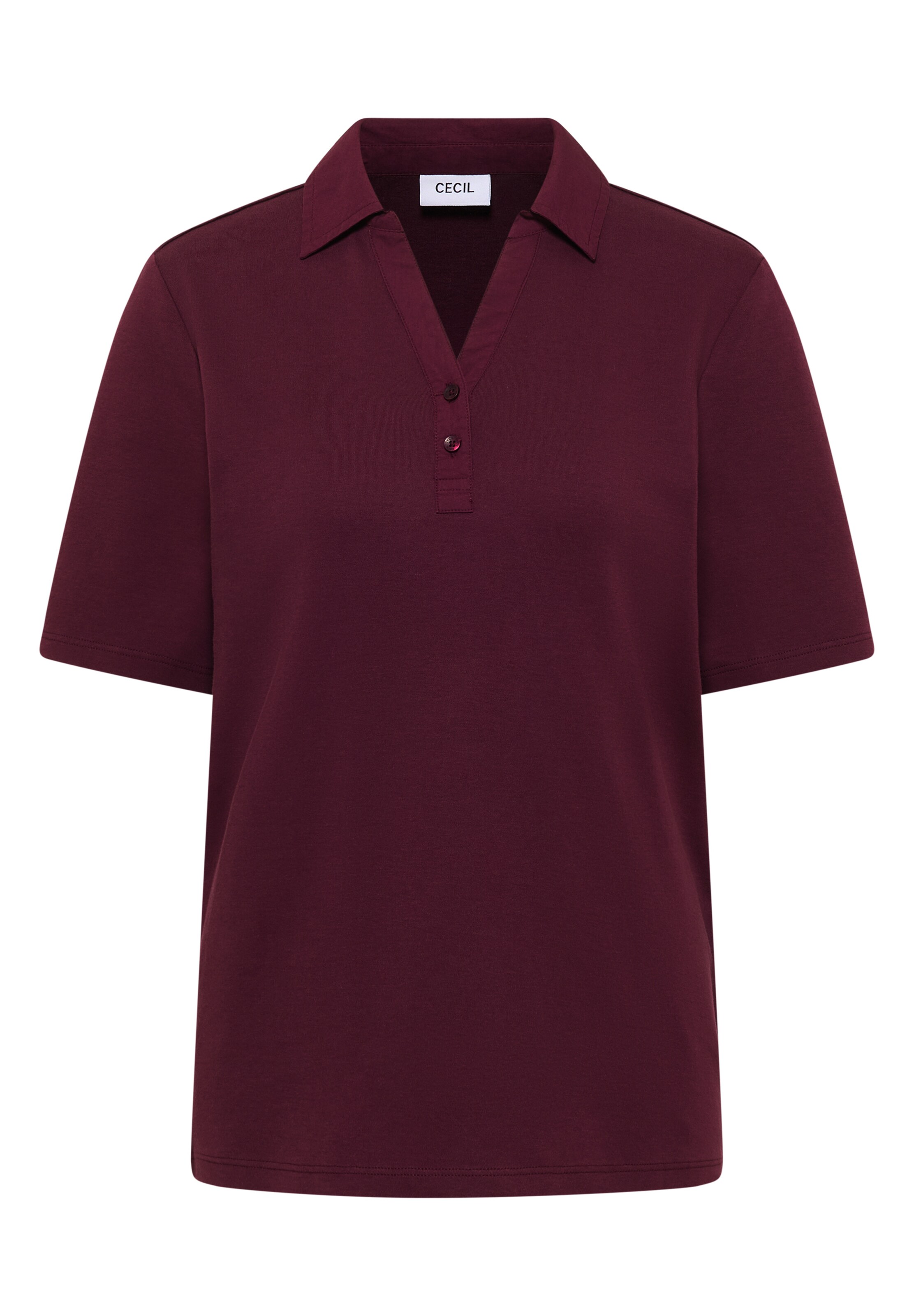 CECIL Poloshirt in Rot: Vorderseite