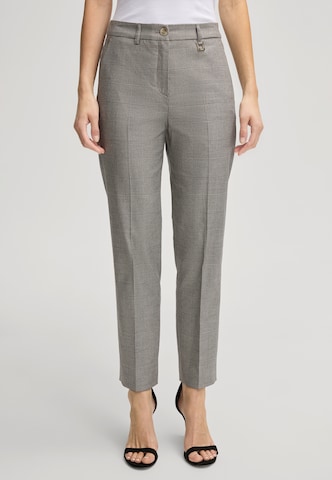 Coupe slim Pantalon à plis 'Pietra' JOOP! en gris