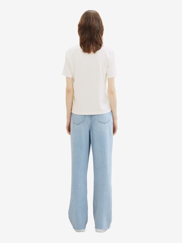 Wide leg Jeans de la TOM TAILOR DENIM pe albastru