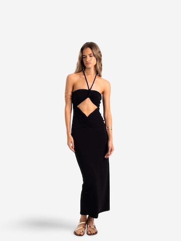 Robe THE-ARE en noir : devant