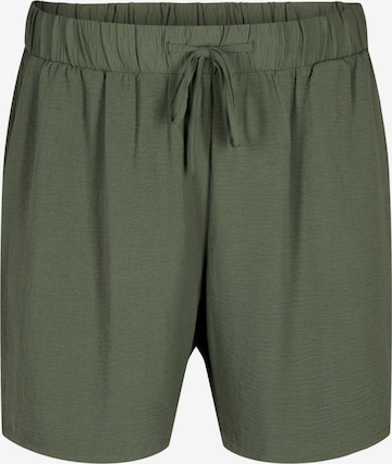 žalia Zizzi Laisvas Kelnės 'Mfikka': priekis