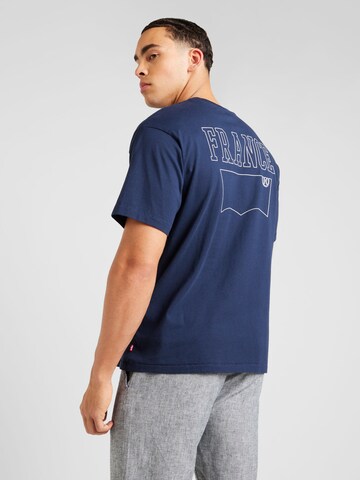 zils LEVI'S ® T-Krekls: no priekšpuses