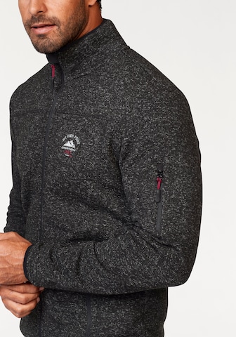 Man's World Fleece Jacket in Grey