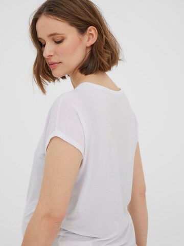 Vero Moda Maternity T-Shirt 'VMMAva' in Weiß