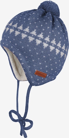 MAXIMO Beanie in Blue: front