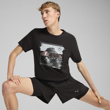PUMA Performance shirt 'Seasons' in Black: front