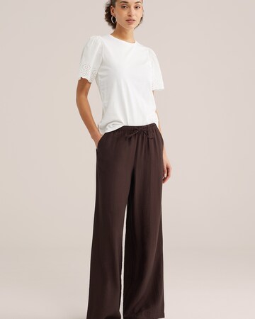 WE Fashion - Blusa en blanco