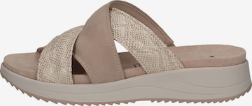 CAPRICE Pantolette in Beige