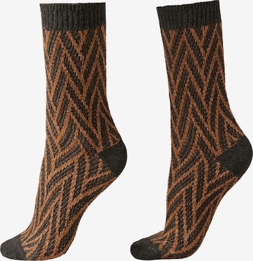 CALZEDONIA Socken in Braun: Vorderseite