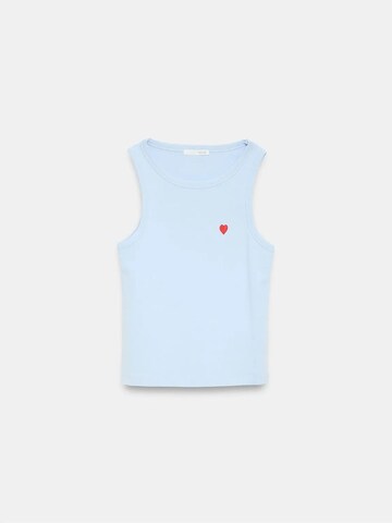 Top di Dilvin in blu