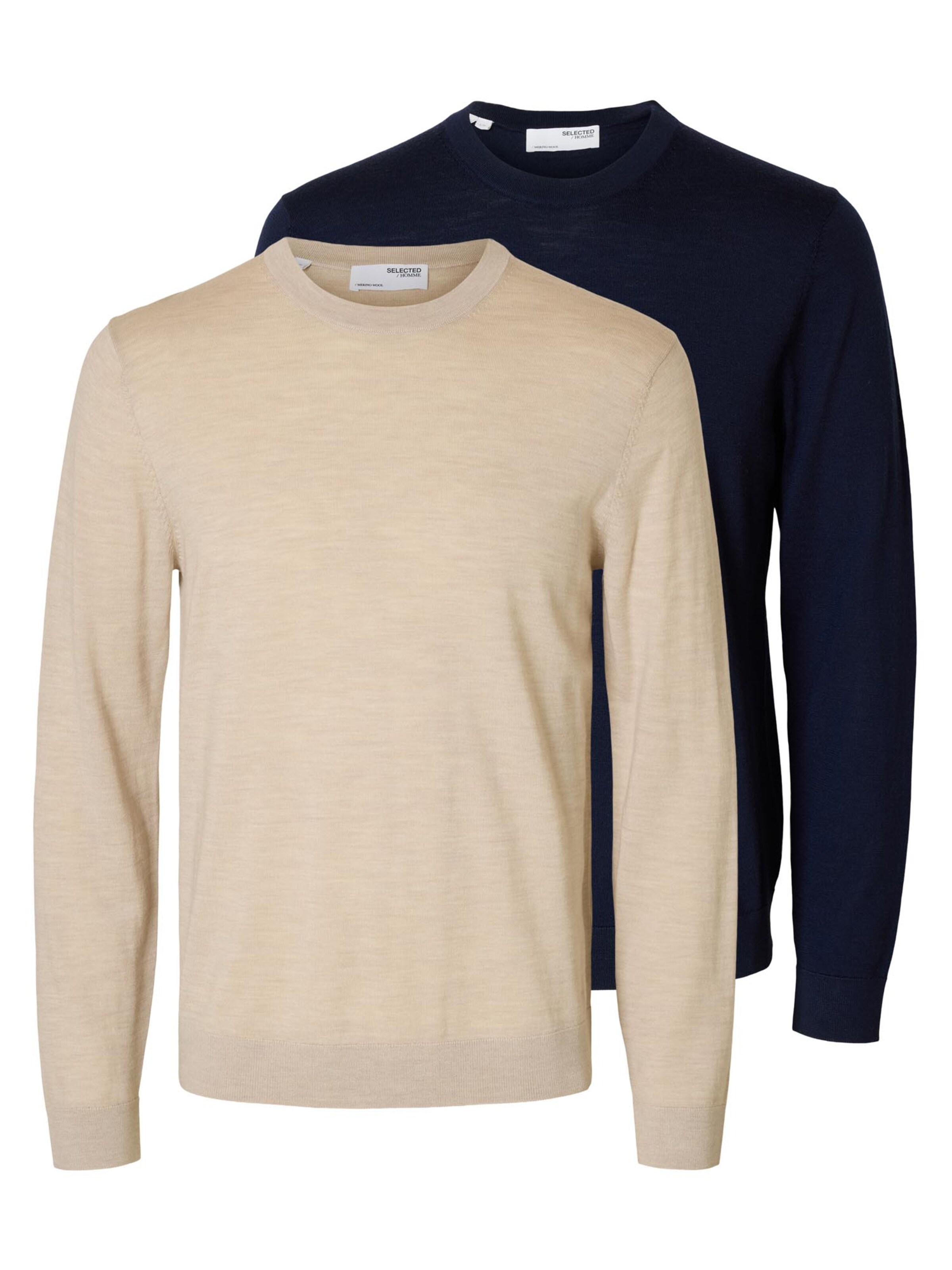SELECTED Sweater 'Tray' in Mixed colors: front