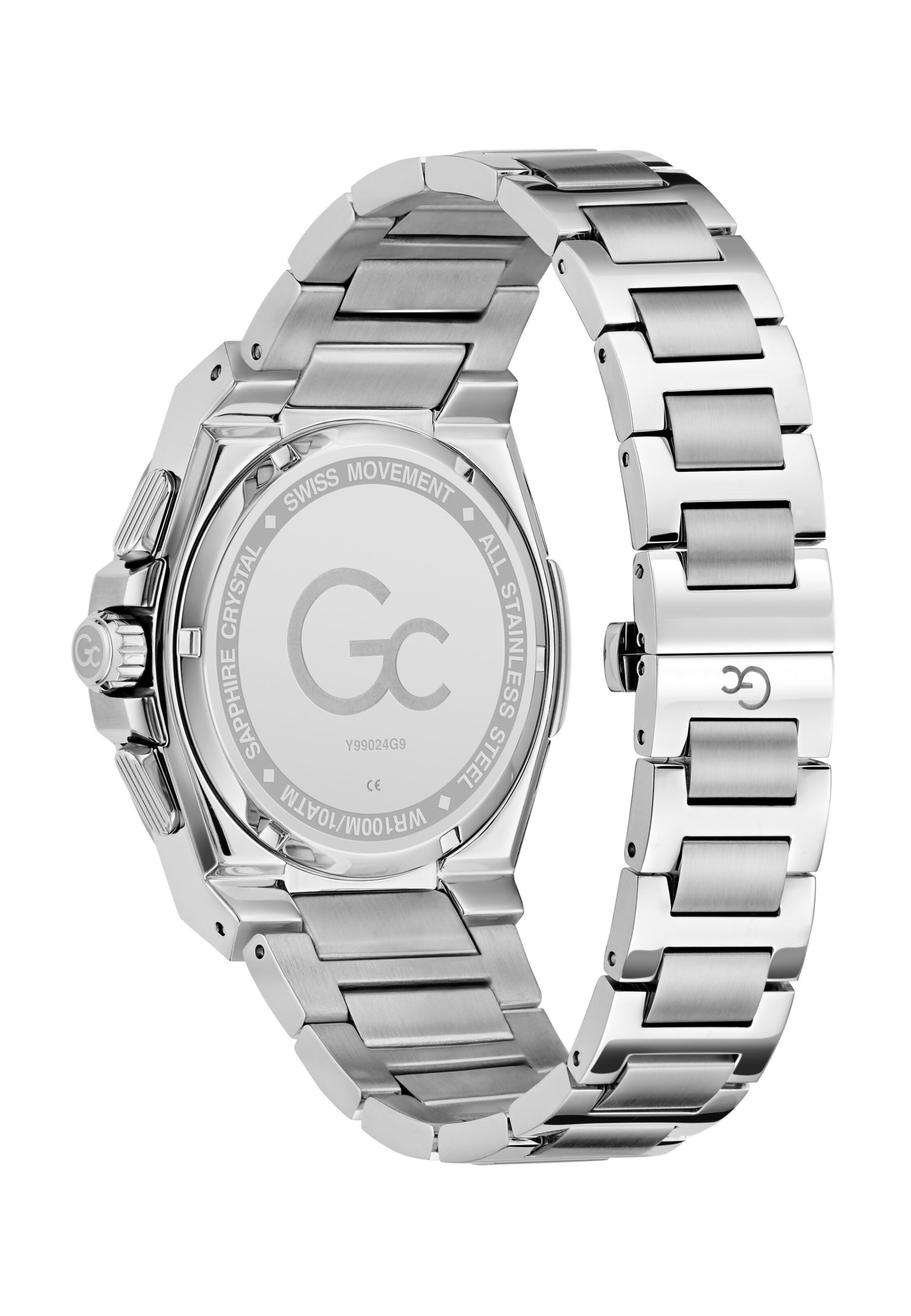 Gc Analog Watch in Silver