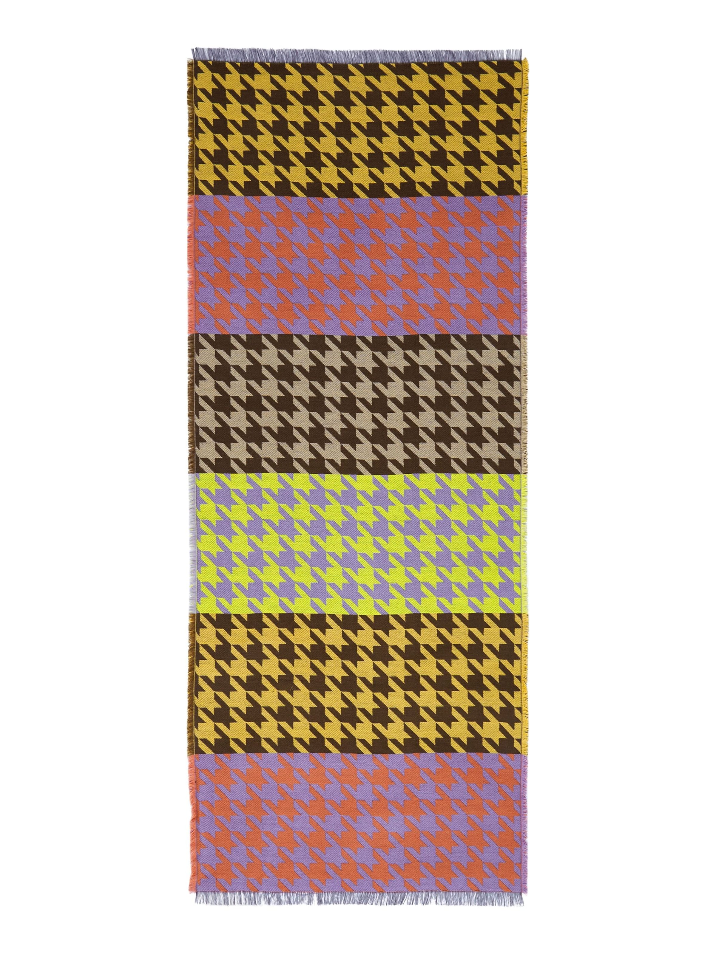 CODELLO Scarf in Yellow: front