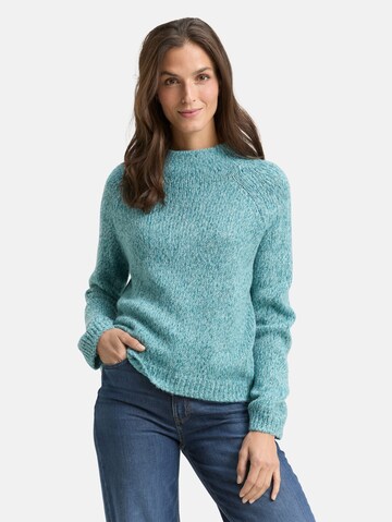 TOM TAILOR Sweater in Blue: front