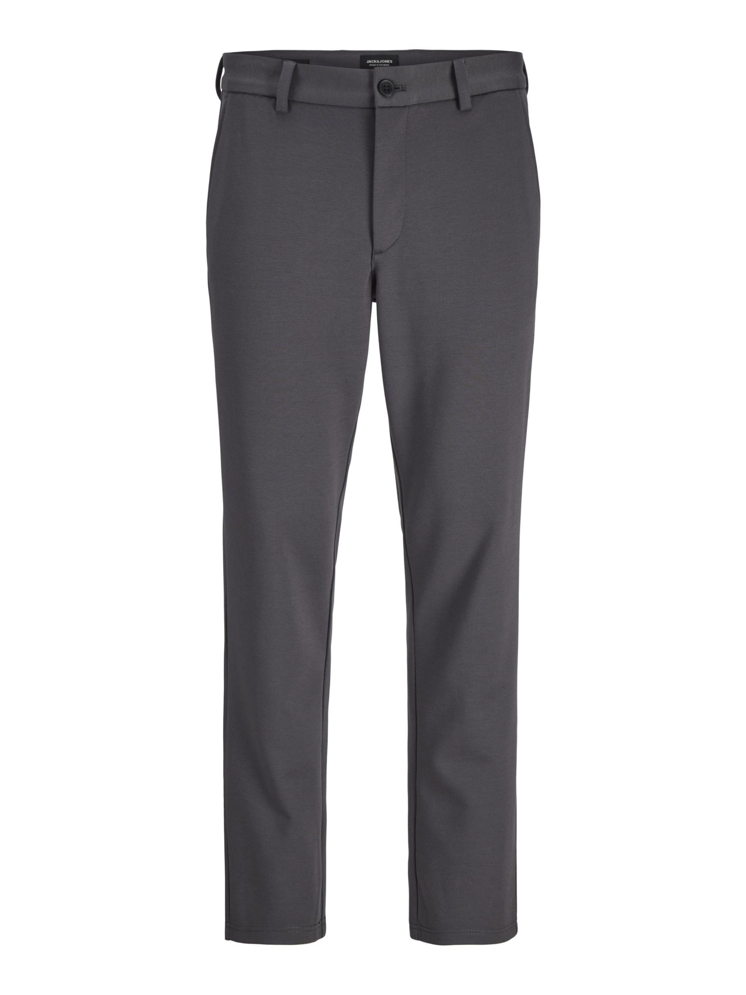 Pantalon JACK & JONES en gris : devant