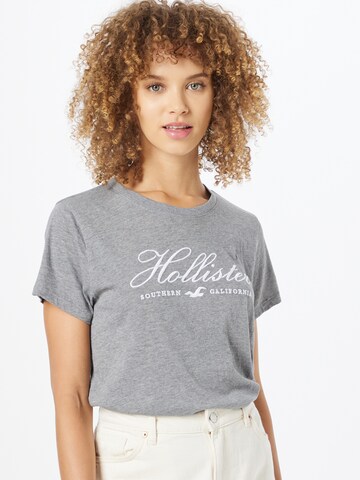 pelēks HOLLISTER T-Krekls: no priekšpuses