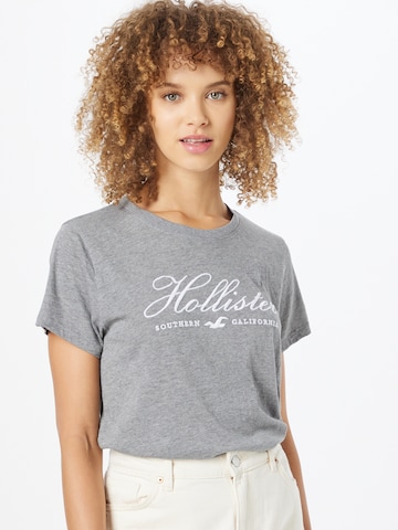 HOLLISTER T-Shirt in Grau: predná strana