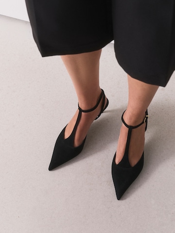 Décolleté sling 'Forever Comfort' di Next in nero
