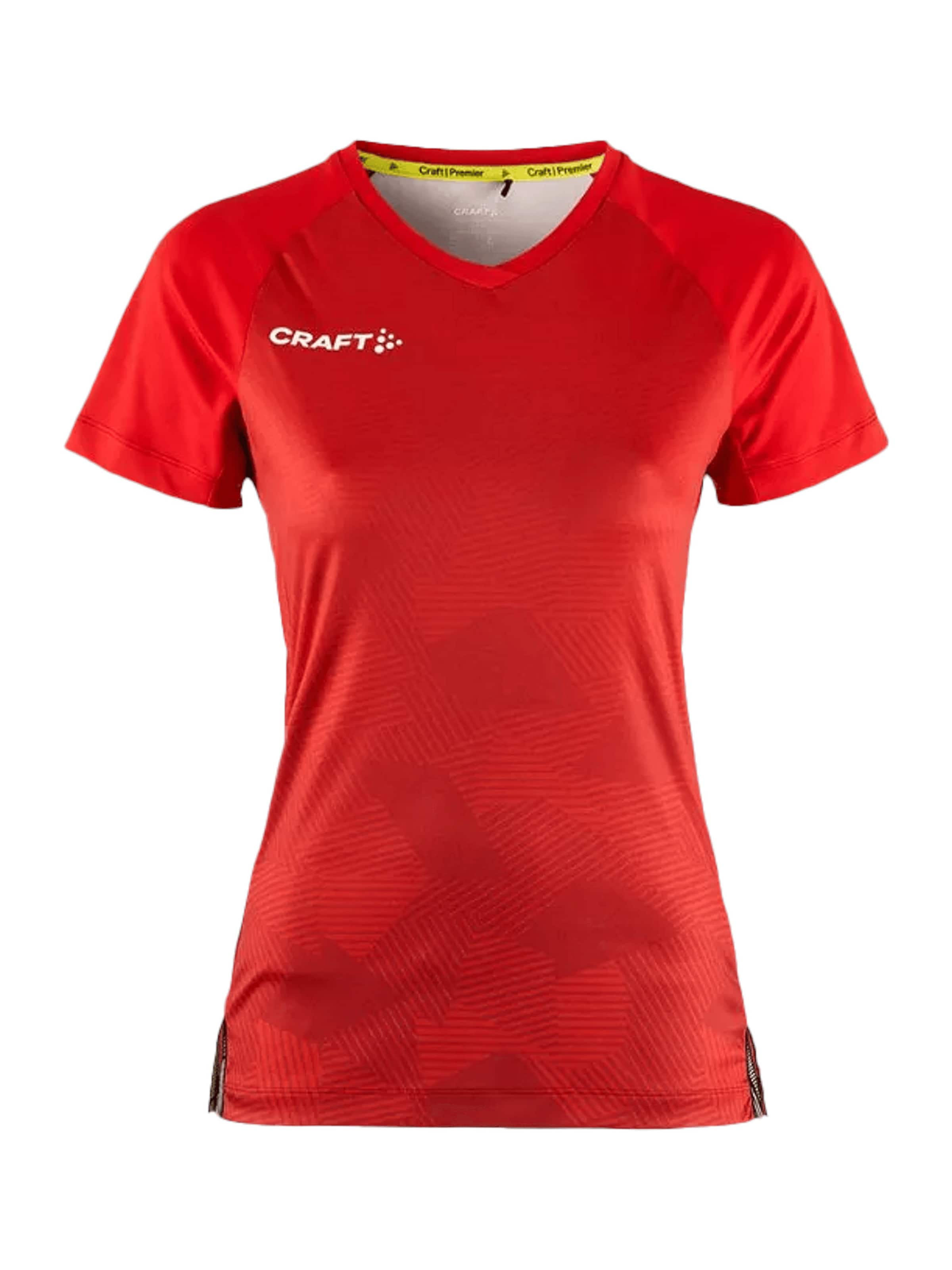 Craft Trikot 'Premier' in Rot: Vorderseite