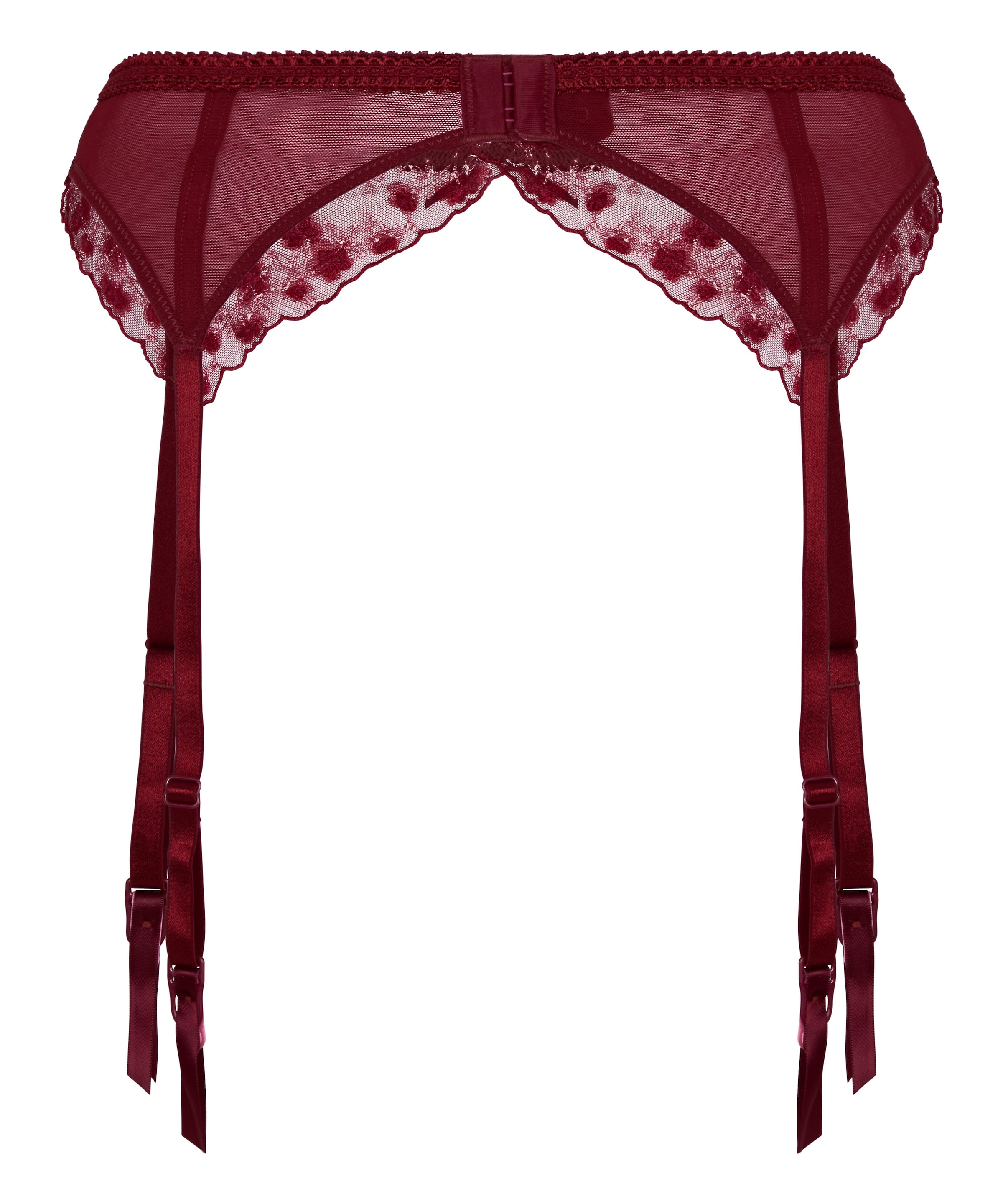 Hunkemöller Strumpfhalter 'Chloe' in Rot