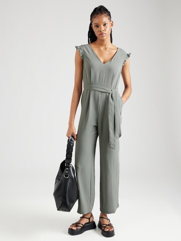 ABOUT YOU Jumpsuit 'Ines' in Grijs: voorkant