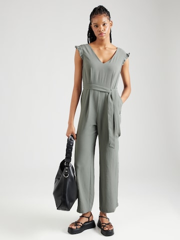 ABOUT YOU Jumpsuit 'Ines' in Grijs: voorkant