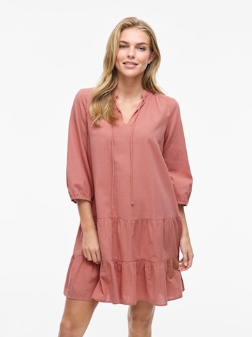VILA Blousejurk 'VIPetra' in Rood: voorkant