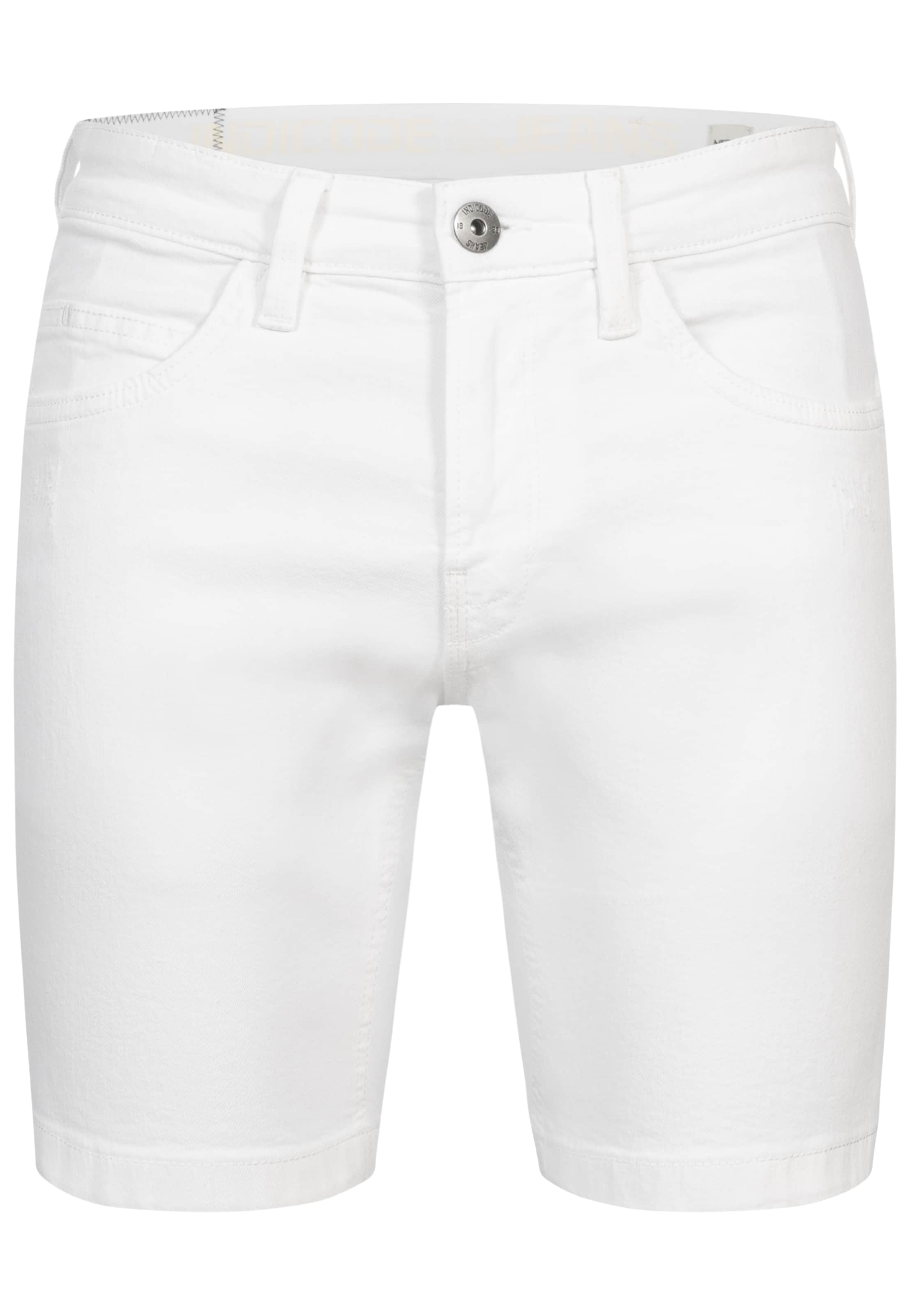 INDICODE JEANS Jeans 'Fly' in White: front