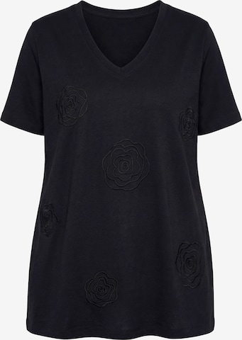 MIAMODA T-Shirt in Schwarz: Vorderseite