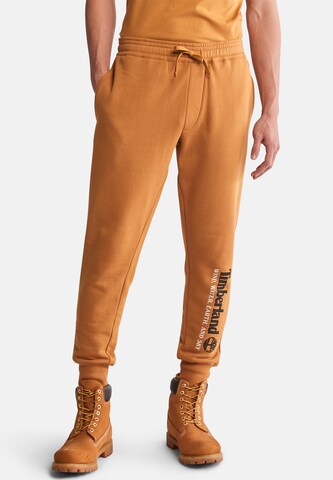TIMBERLAND Tapered Pants in Brown: front