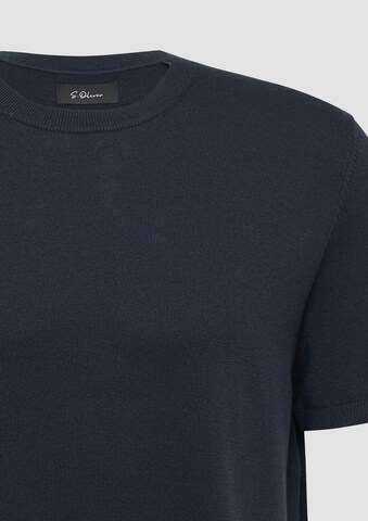 Pull-over s.Oliver BLACK LABEL en bleu