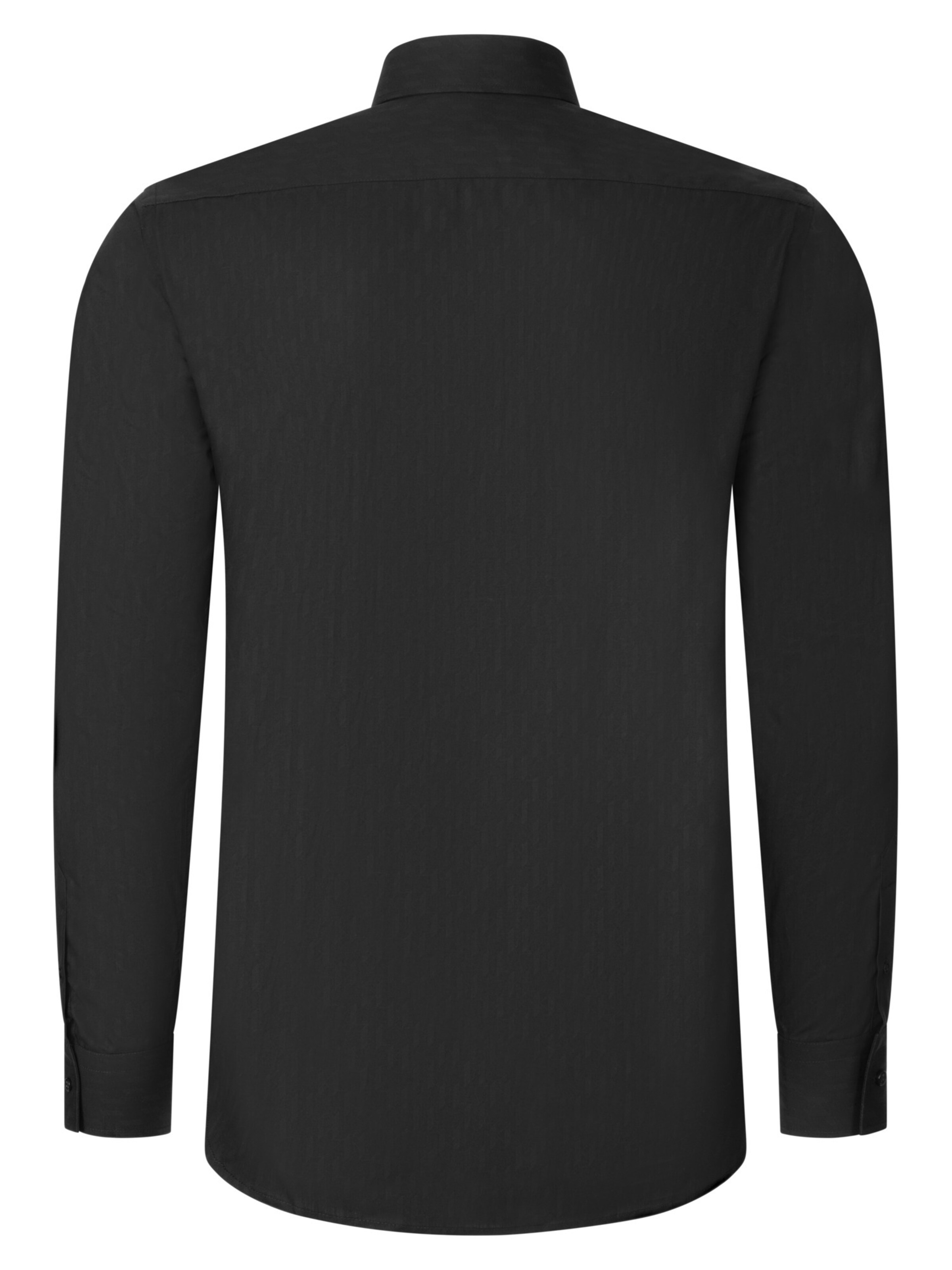 Karl Lagerfeld Regular Fit Hemd in Schwarz