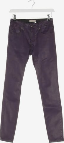 BURBERRY Jeans in 24 in Purple: front