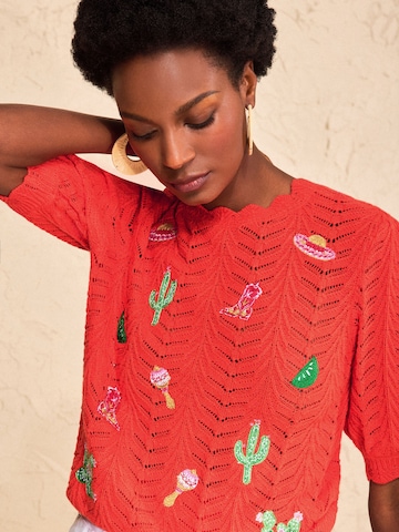 love & roses Kampsun, värv punane