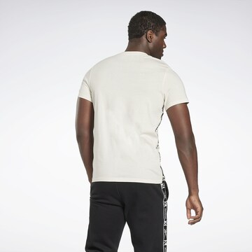 T-Shirt fonctionnel Reebok en blanc