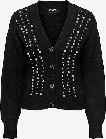 Cardigan 'Marian' ONLY en noir : devant