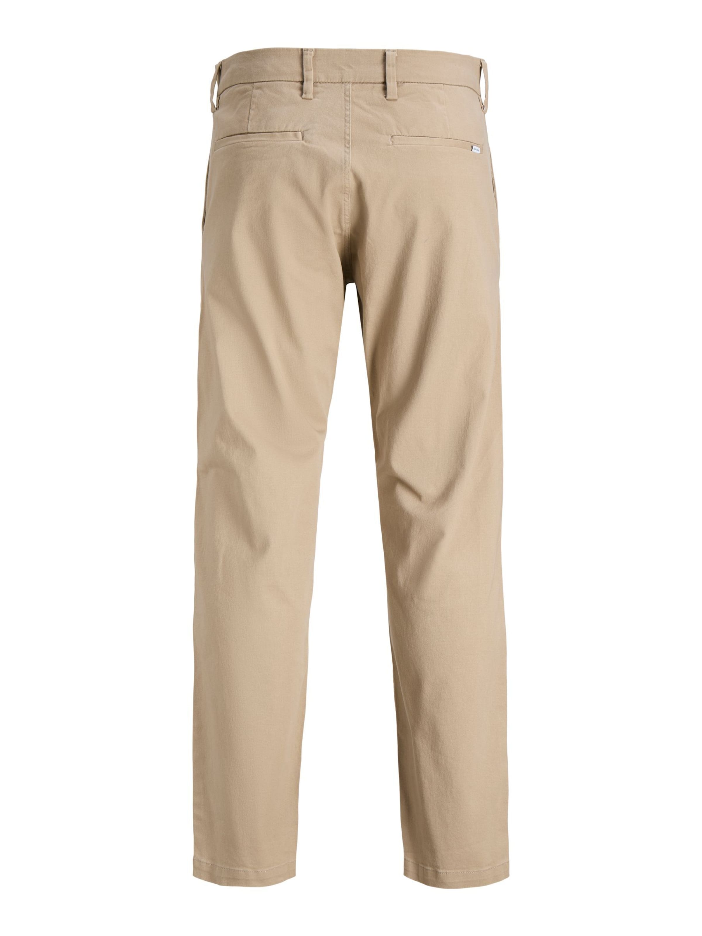 JACK & JONES Ohlapna forma Chino hlače 'JPSTKANE JJDAVE' | bež barva